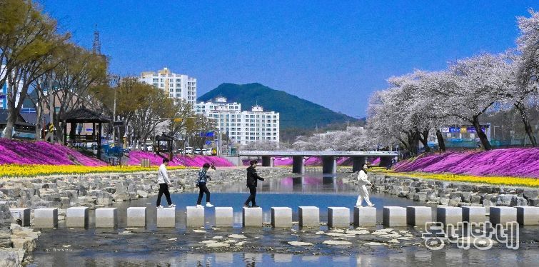 공약이행평가 3년연속 sa등급(경천 양지천 수변개발사업 사진)