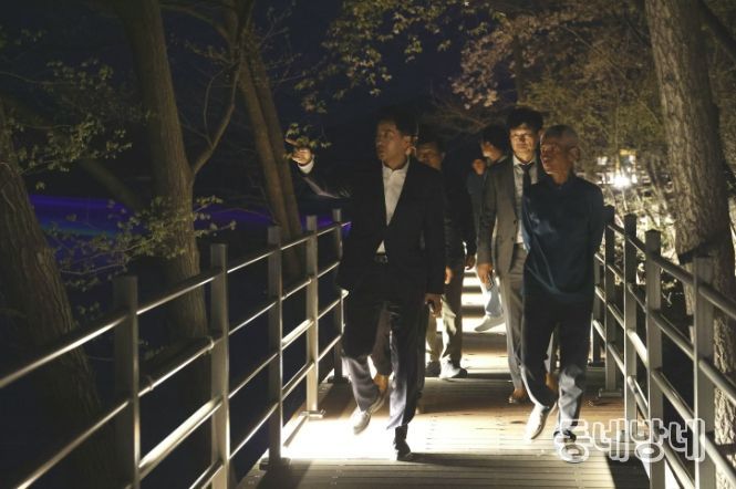 보은군, 수변 따라 걷는 힐링 명소 '궁저수지 둘레길' 조성 완료